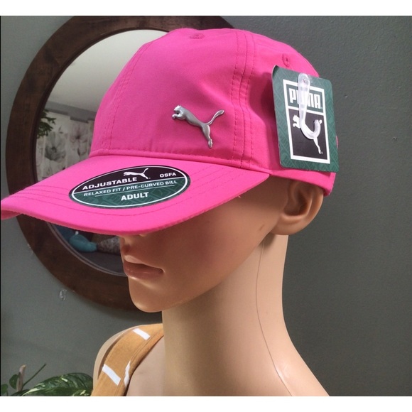Puma pink relax fit hat - Picture 1 of 3